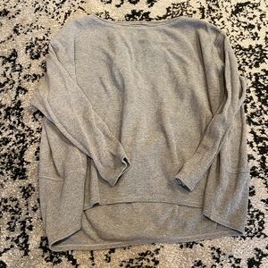 Lululemon - Back in Action thermal long-sleeved top - Size 4 - Heather Gray